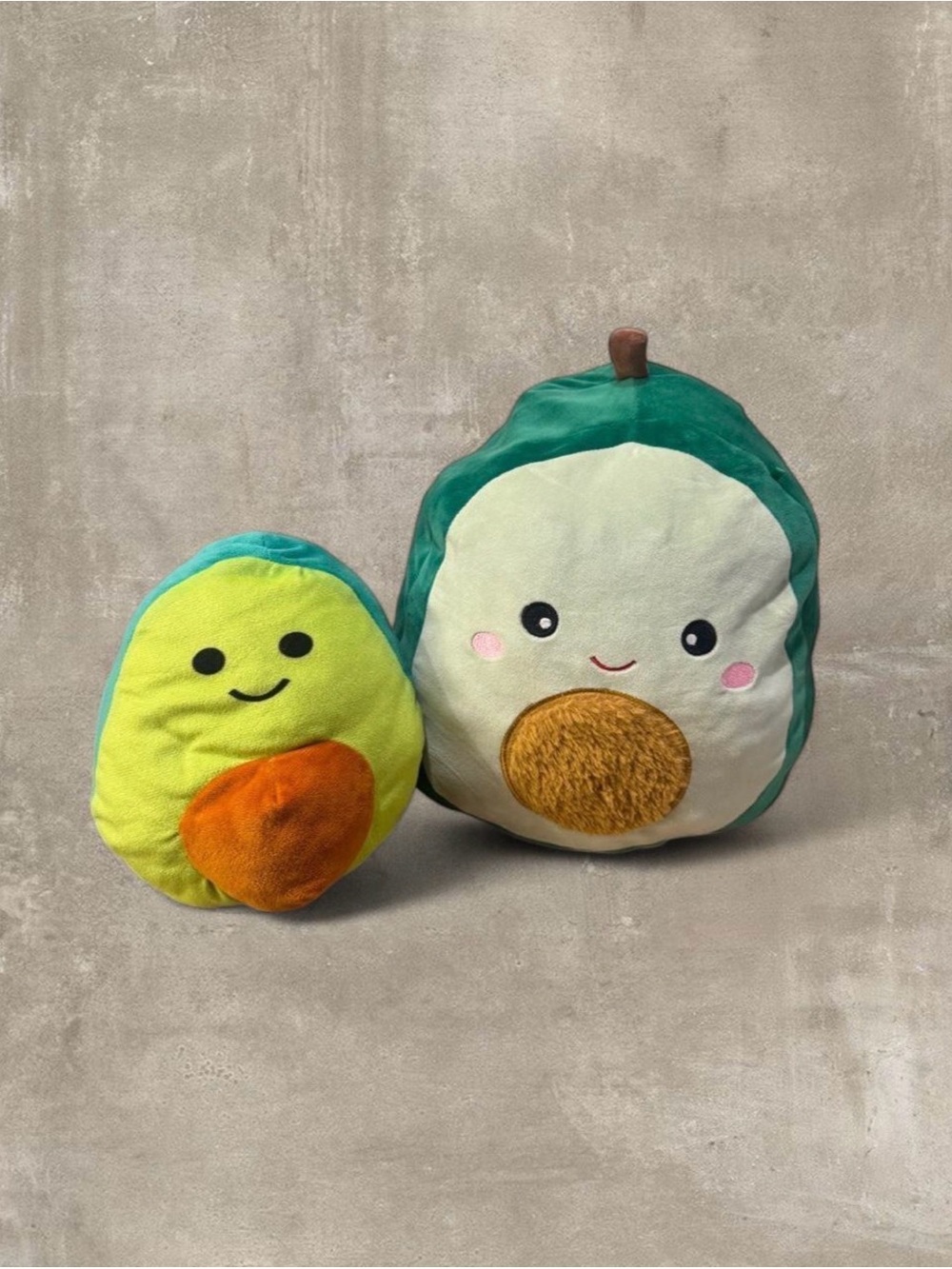 Plush Avocado Stuffed Toy - Green  Cute Avocado Plush